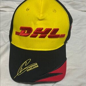 Black and Red Cotton Cap